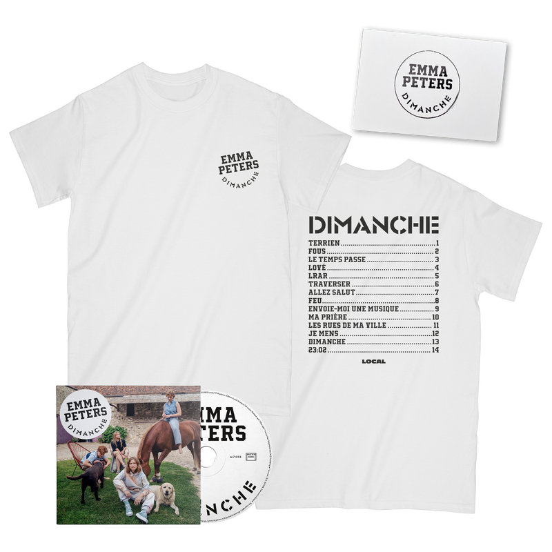 PACK T-SHIRT "ÉDITION DIMANCHE" + CD